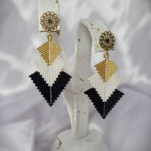 Aretes Oro nocturno